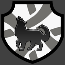 Schwarzer Wolf